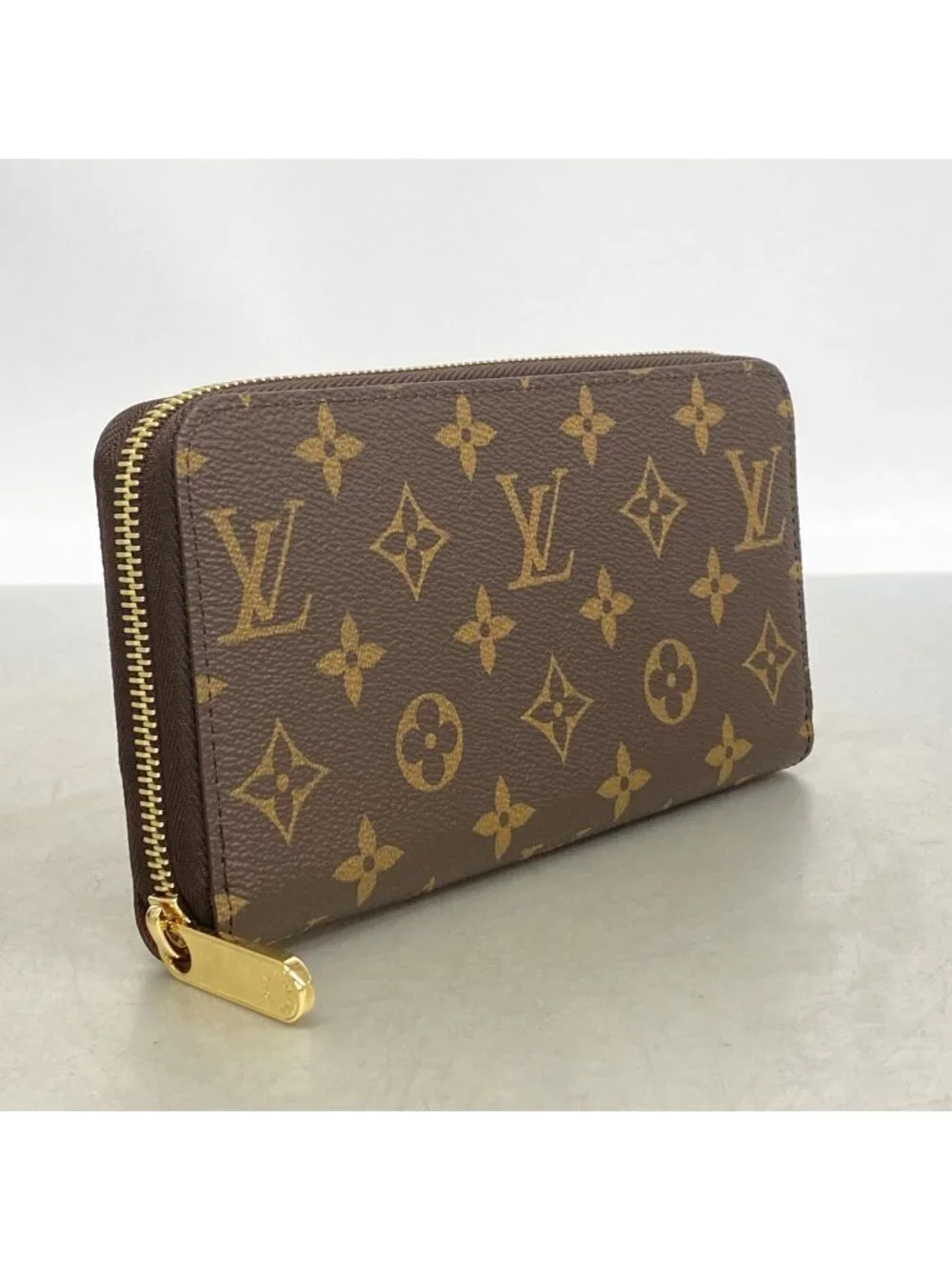 Louis Vuitton Wallet Monogram Zippy Brown